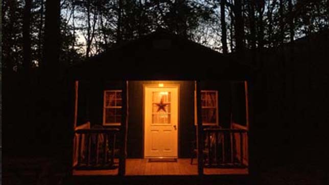 Rustic cabin rentals